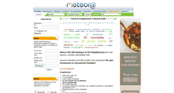 Desktop Screenshot of meteora.hu